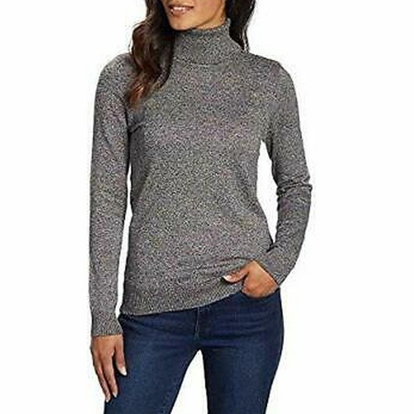 Andrew Marc Sweaters - Andrew Marc‎ Turtleneck Sweater in Heather Gray, Size Small